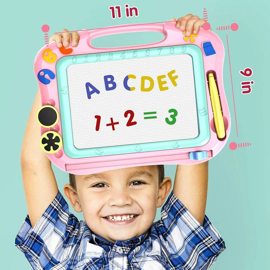 Magnetic Drawing Board – Erasable Doodle & Writing Pad Educational Toy for Kids