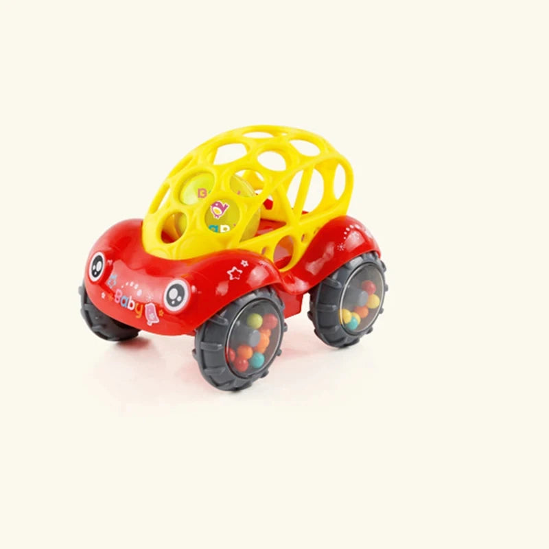Inflatable Baby Crawling Roller Toy – Rattles & Educational Fitness Toy for 6–12 Months