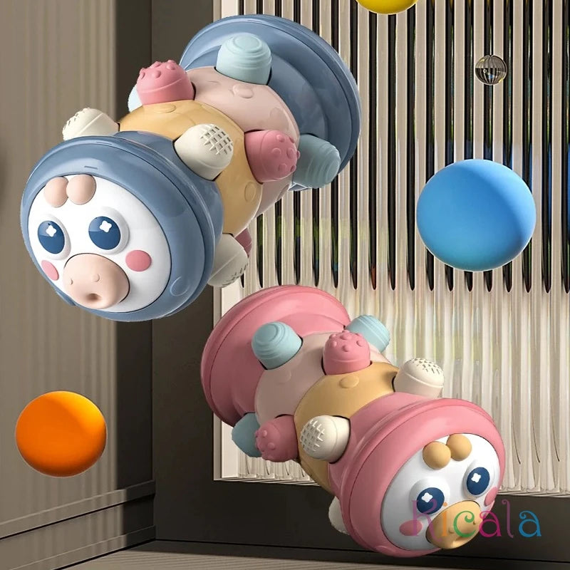 Baby Crawling Roller Toy – Educational Tummy Time & Sensory Development