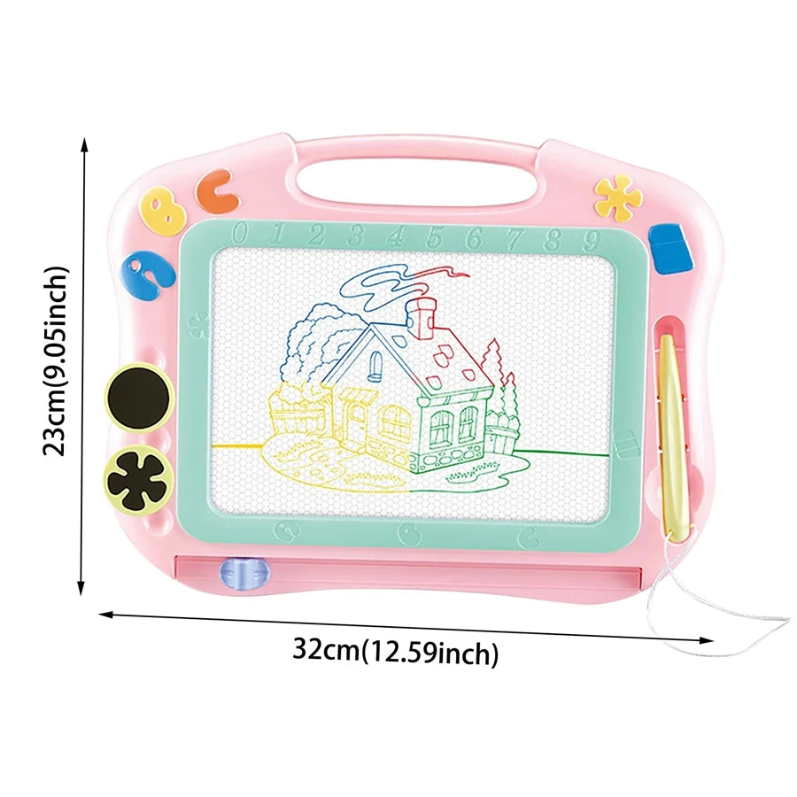 Magnetic Drawing Board – Erasable Doodle & Writing Pad Educational Toy for Kids