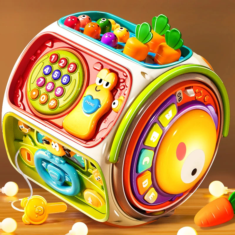 Baby Music Phone Toy – Sound & Light Learning Toy for 12+ Months