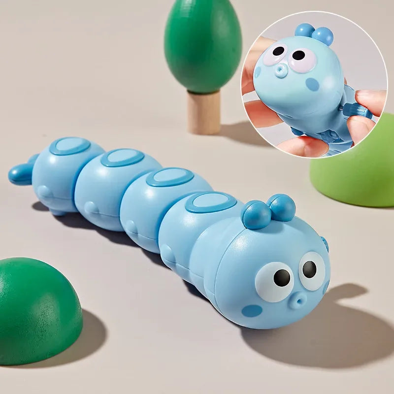 Clockwork Caterpillar Toy – Cute Wind-Up Animal for Fun Parent-Child Play