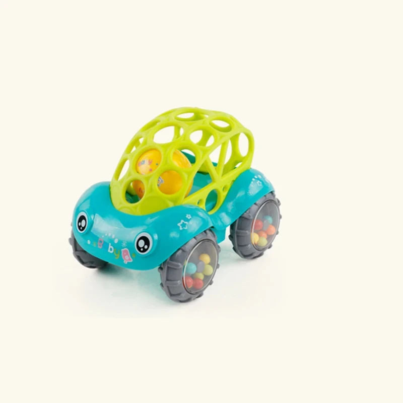 Inflatable Baby Crawling Roller Toy – Rattles & Educational Fitness Toy for 6–12 Months