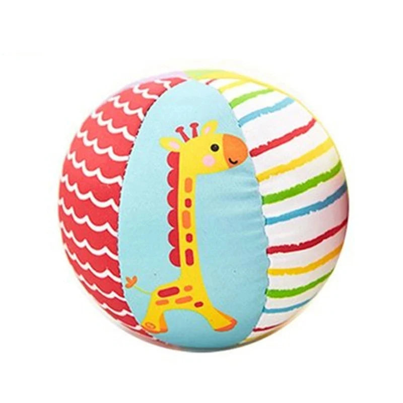 Inflatable Baby Crawling Roller Toy – Rattles & Educational Fitness Toy for 6–12 Months