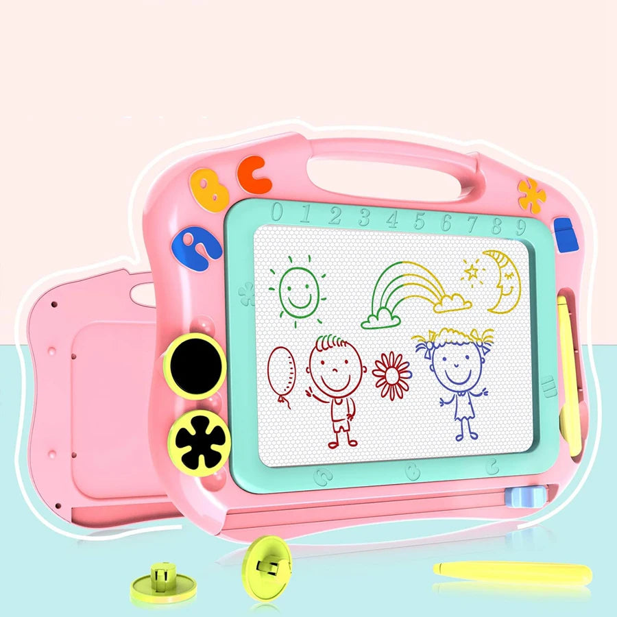Magnetic Drawing Board – Erasable Doodle & Writing Pad Educational Toy for Kids