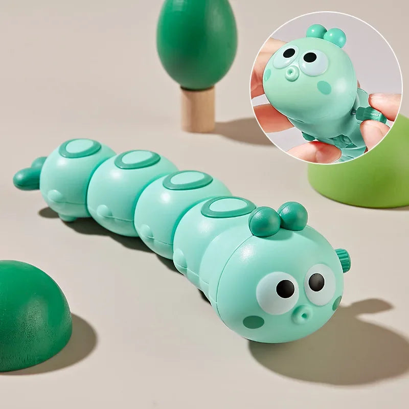 Clockwork Caterpillar Toy – Cute Wind-Up Animal for Fun Parent-Child Play