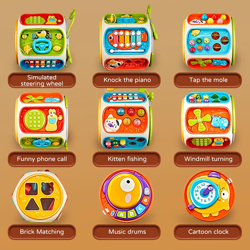 Baby Music Phone Toy – Sound & Light Learning Toy for 12+ Months