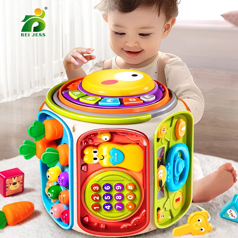 Baby Music Phone Toy – Sound & Light Learning Toy for 12+ Months